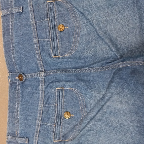 cj banks Comfort Waist Blue Jean Pedal Pushers - Picture 6 of 13